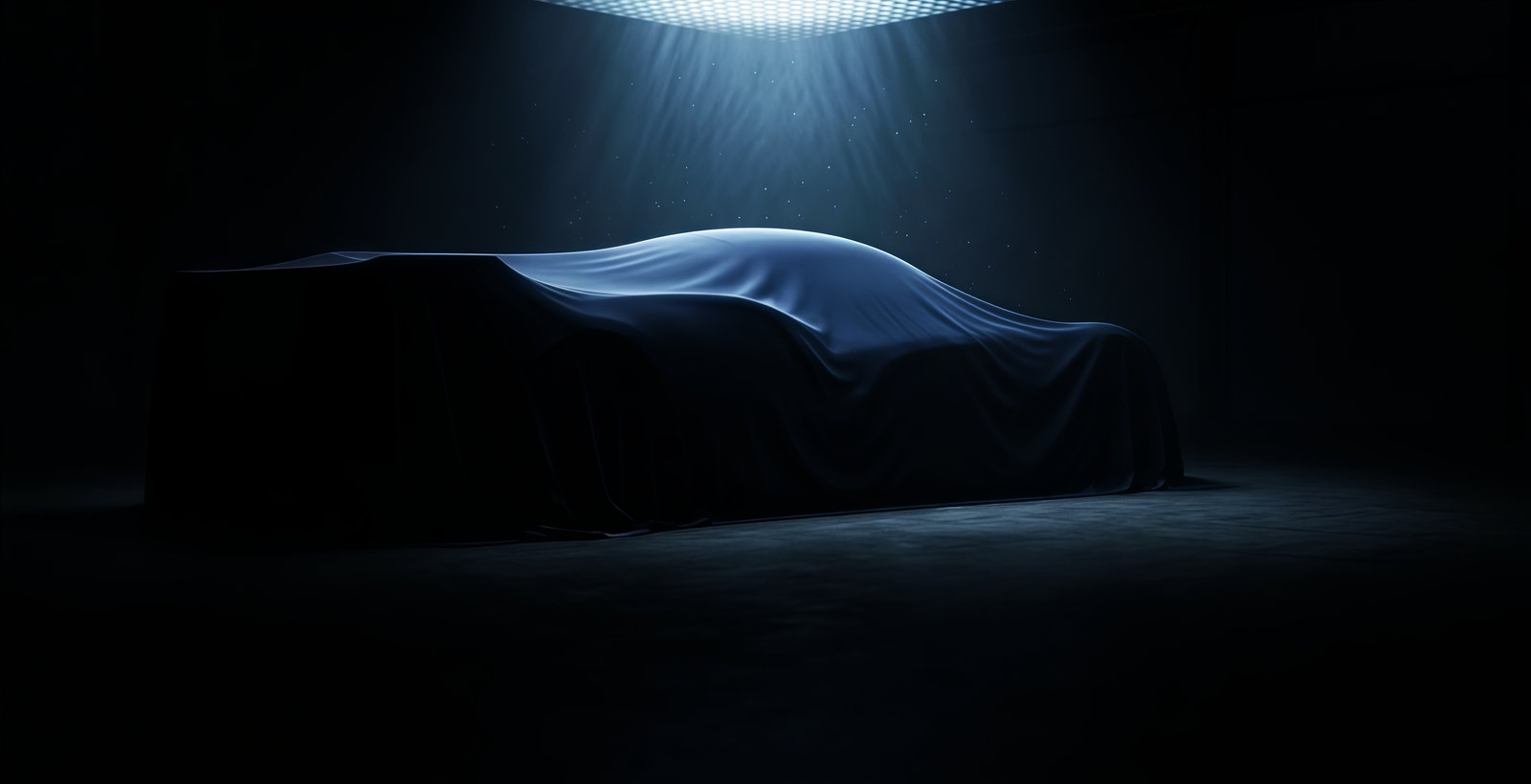 Prototipo cubierto bajo tela